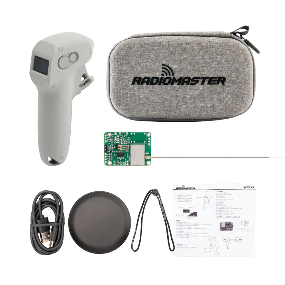 RadioMaster WT100 Wireless Throttle Controller for Electric Surfboards, Skateboards, and E-Foils