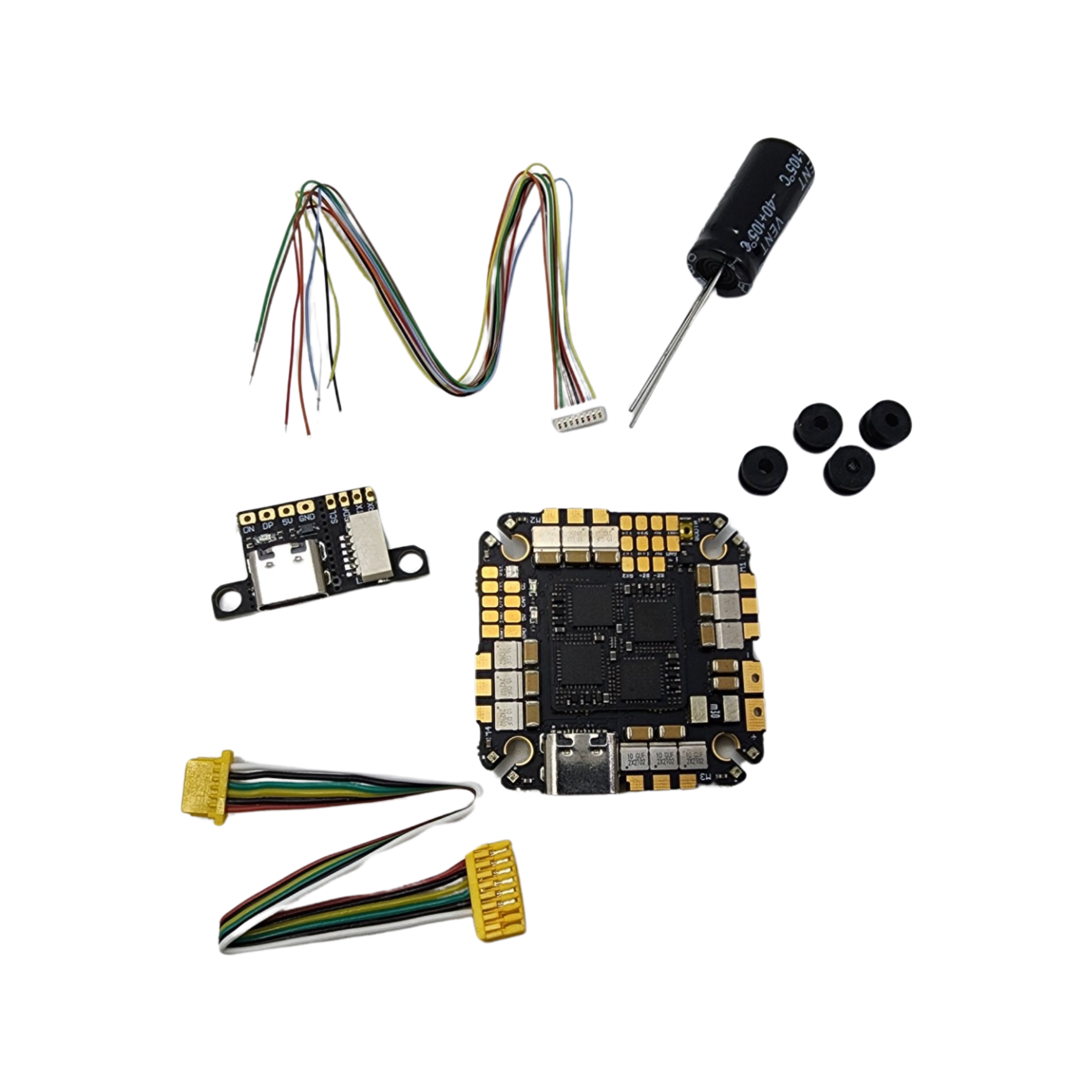 Airbot Fenix G4 4-6S AIO Toothpick/Whoop  ICM42688-P Flight Controller (w/ 35A 32Bit AM32 4in1 ESC)