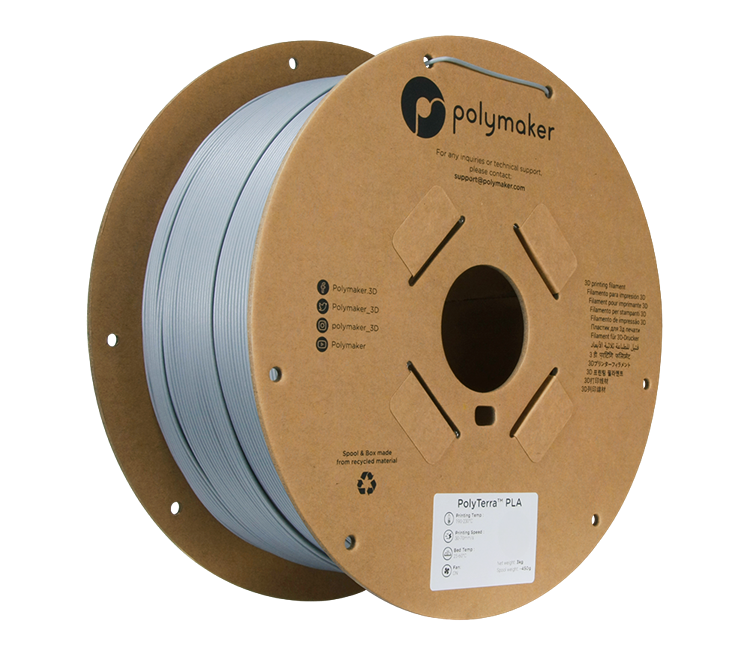 Polymaker PolyTerra PLA Matte 1.75mm Filament 3kg