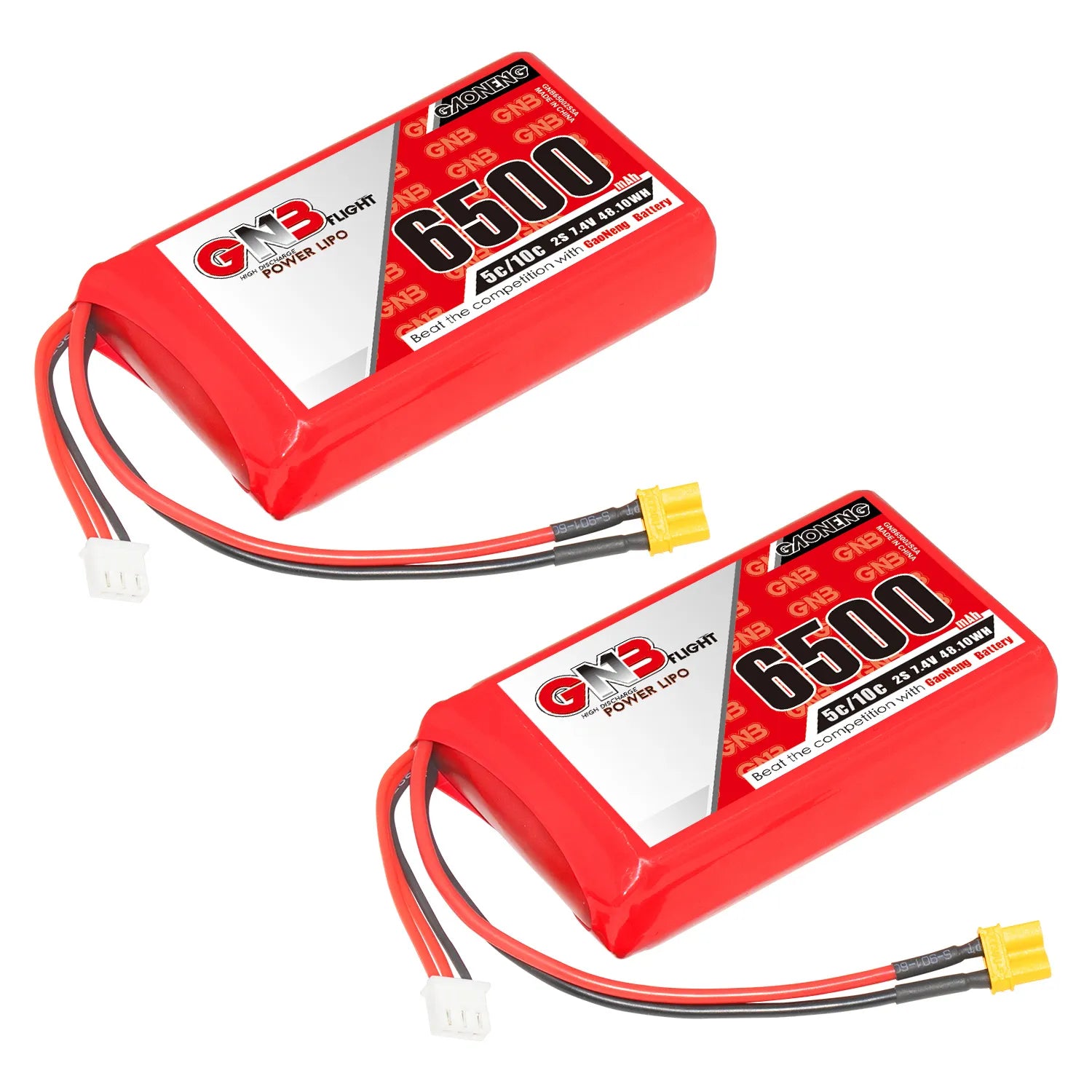 GNB 6500mAh 2S LiPo Battery XT30 (Fits Boxer/TX16S) [DG]