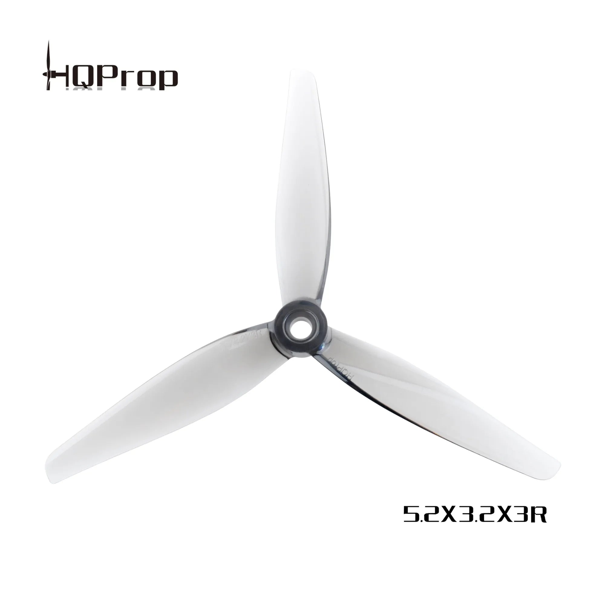 HQProp 5.2X3.2X3 Polycarbonate Props Grey 2cw + 2ccw