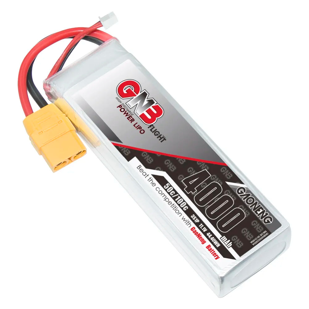 GAONENG GNB 3S 11.1V 4000mAh 50C LiPo Battery XT90 [DG]