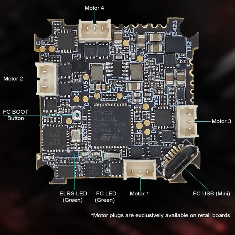 HDZero AIO5 F4 5A ELRS 2.4 HDZ5000