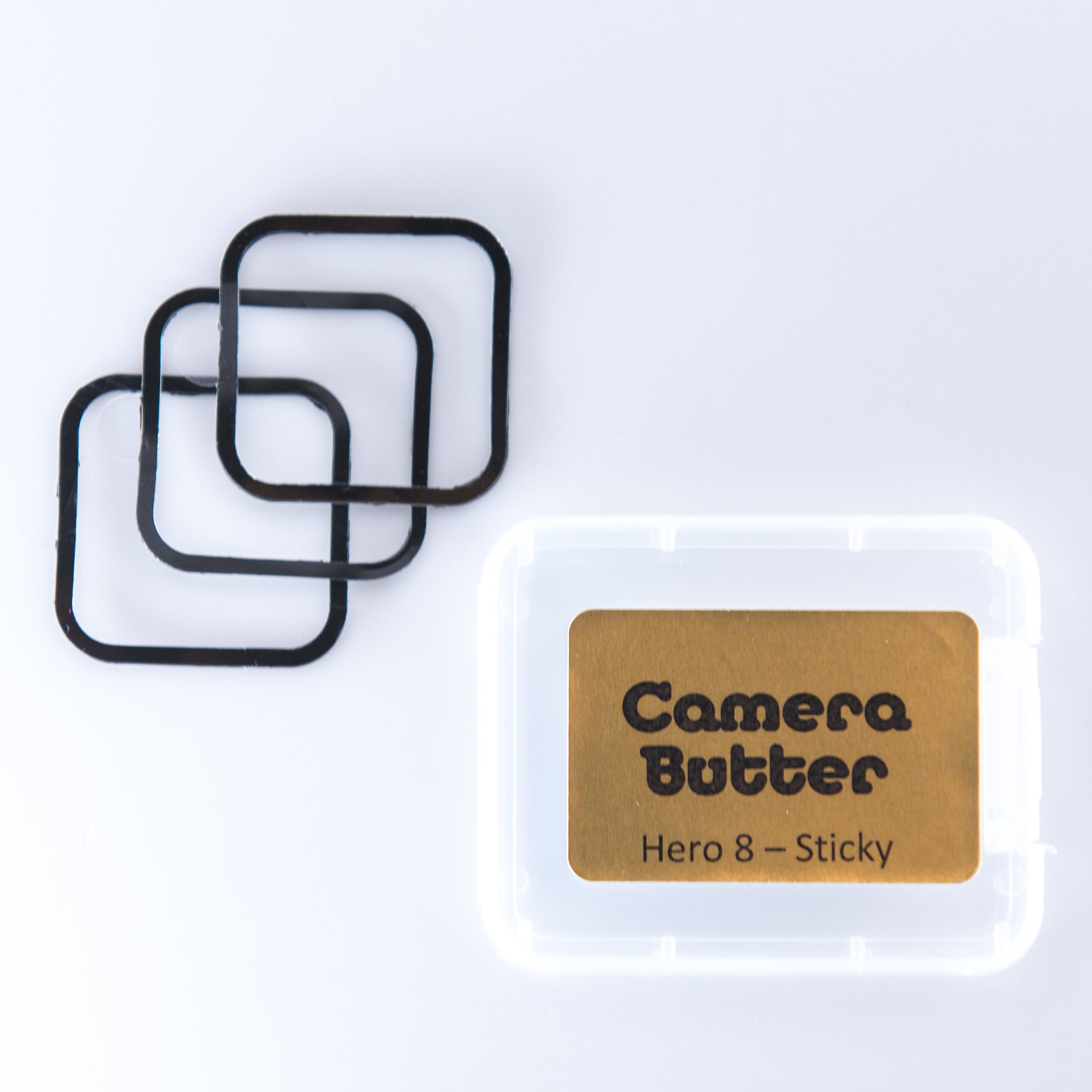 Camera Butter Replacement Adhesive ND Filters and Lens Shields [3-PACK]