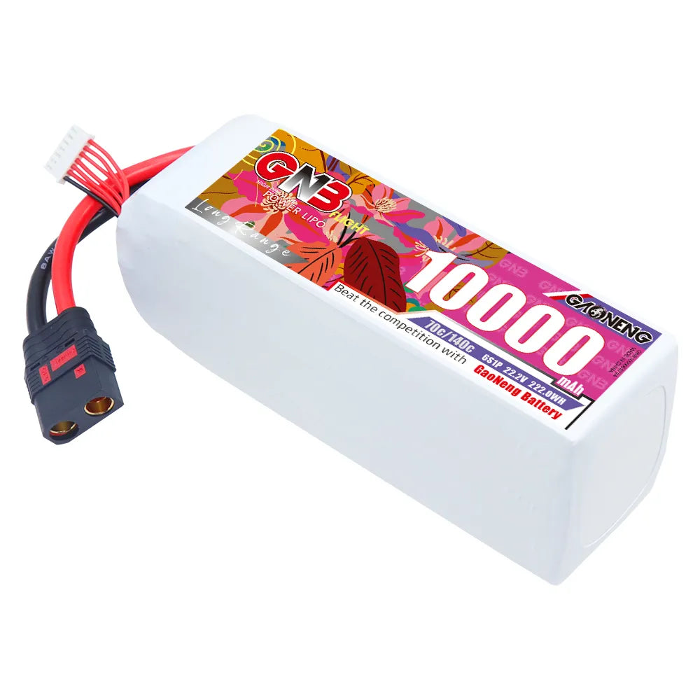 GAONENG GNB 6S1P 22.2V 10000mAh 70C RC LiPo Battery QS8 [DG]