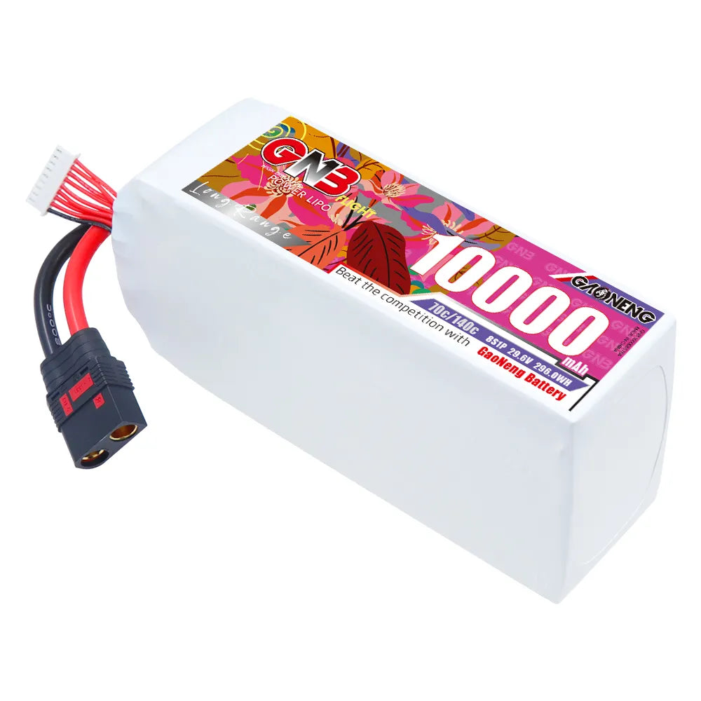 GAONENG GNB 8S1P 29.6V 10000mAh 70C RC LiPo Battery QS8 [DG]