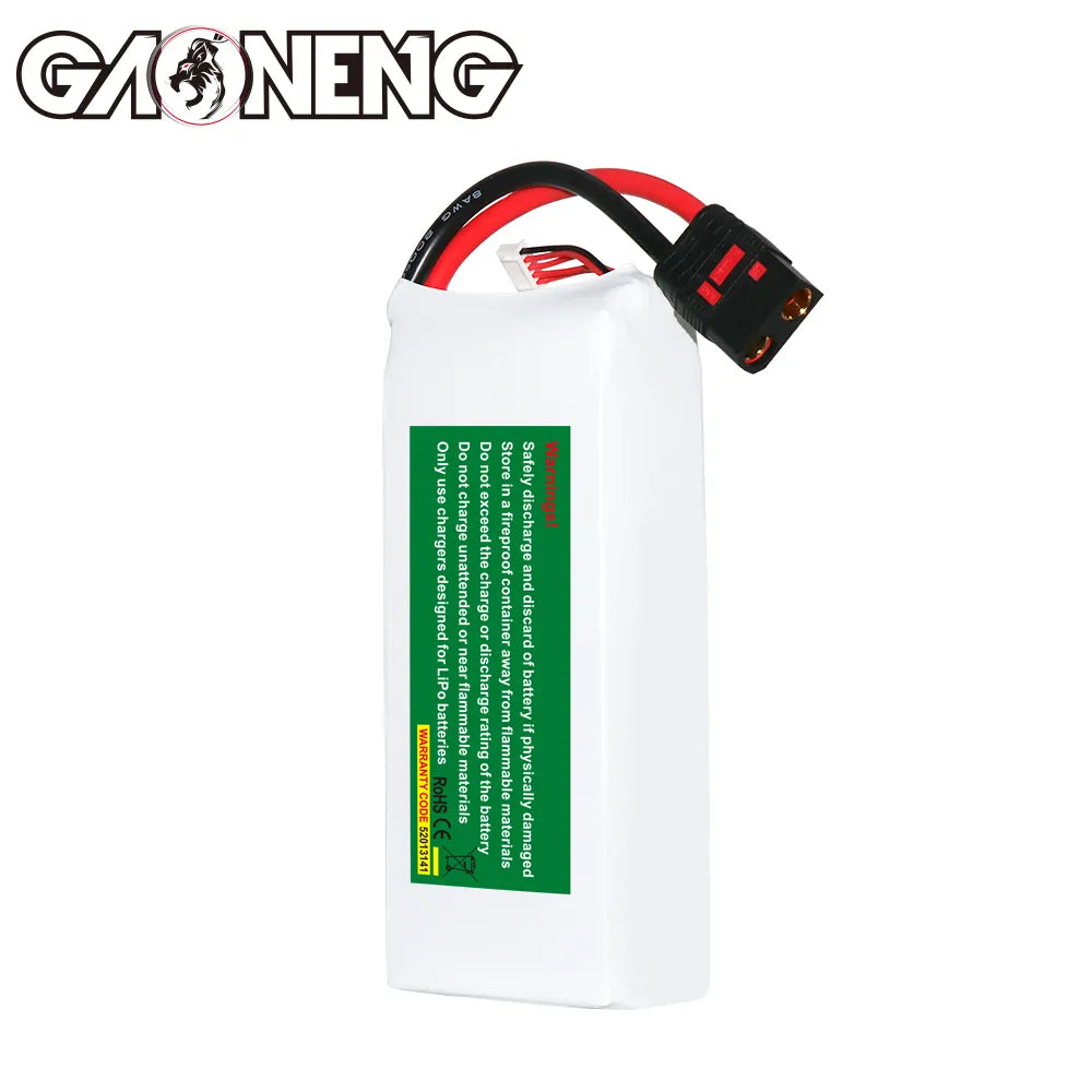 GAONENG GNB 4S1P 14.8V 12000mAh 70C RC LiPo Battery QS8 [DG]