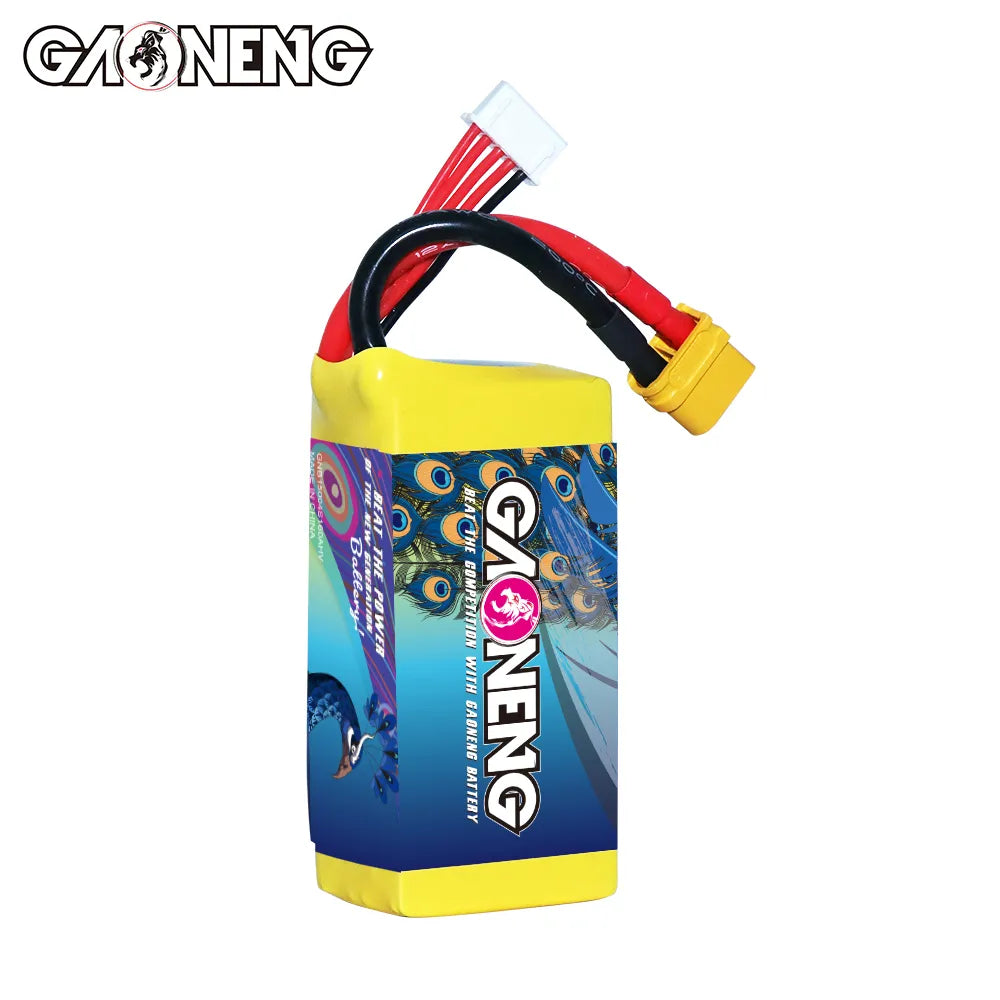 GAONENG GNB LiHV 4S 15.2V 1500mAh 160C XT60 LiPo Battery LongRange [DG]