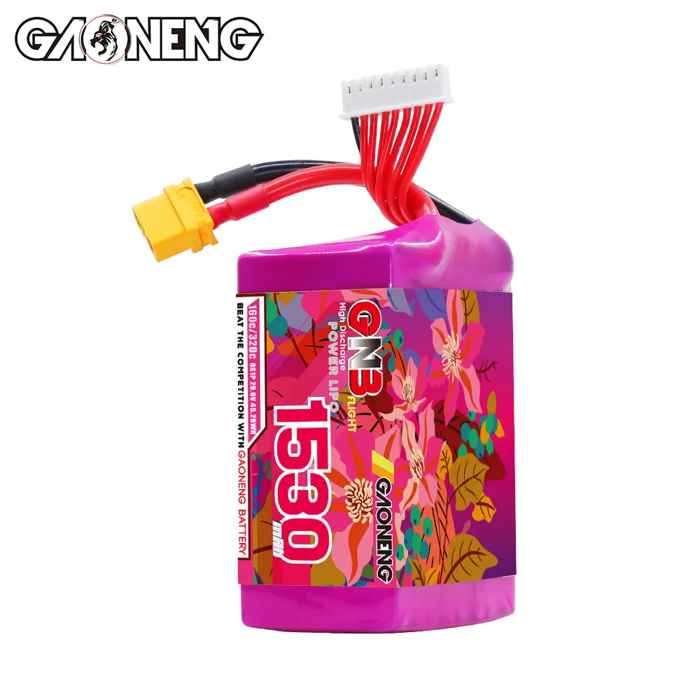 GAONENG GNB 8S 29.6V 1530mah 160C XT60 LiPo Battery [DG]