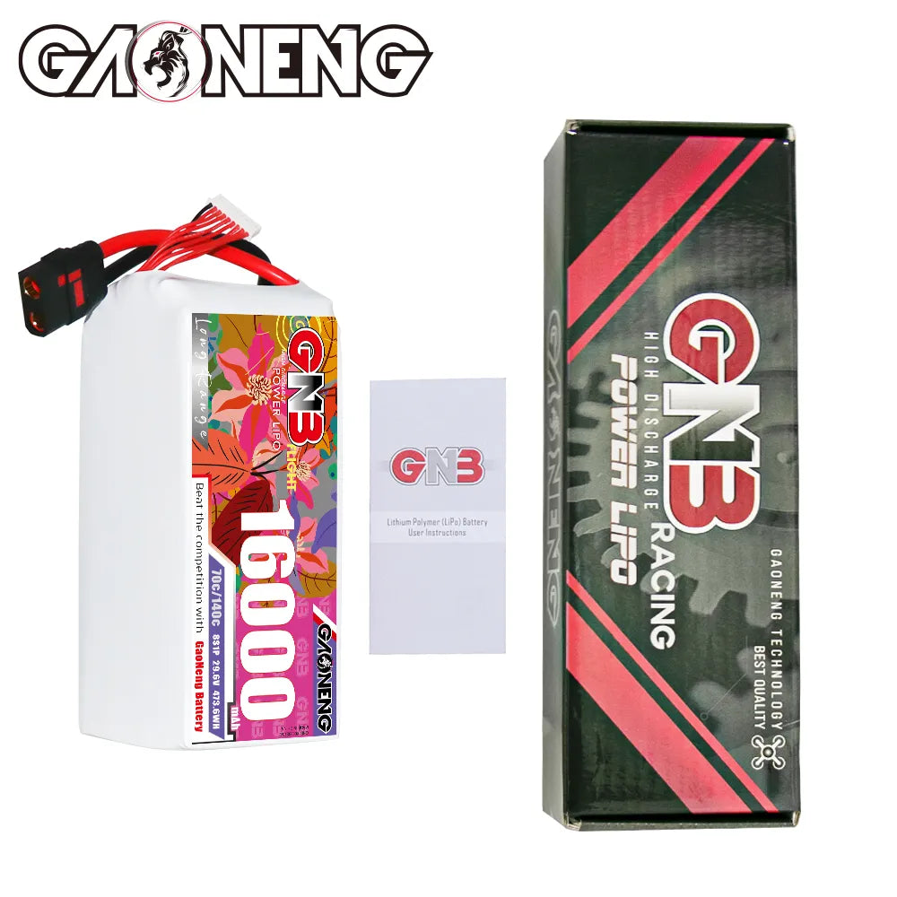 GAONENG GNB 8S1P 22.2V 16000mAh 70C RC LiPo Battery QS8 [DG]