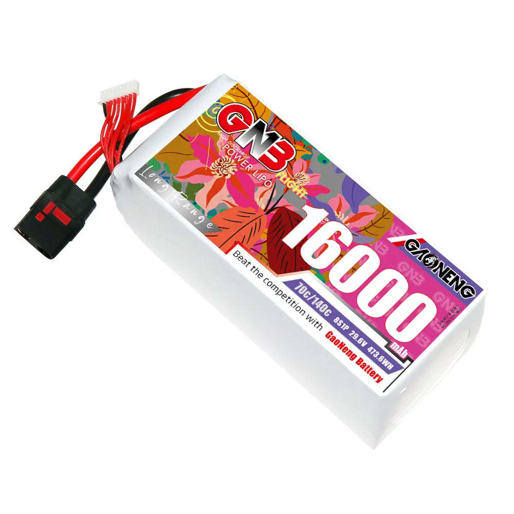 GAONENG GNB 8S1P 22.2V 16000mAh 70C RC LiPo Battery QS8 [DG]