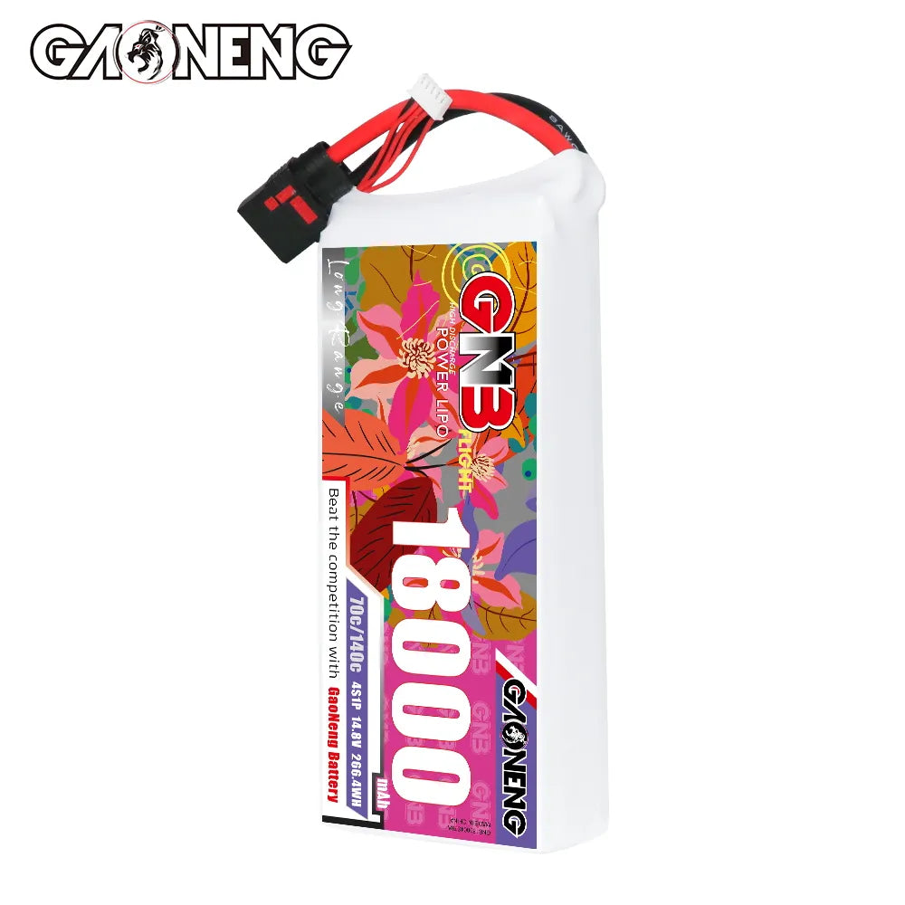 GAONENG GNB 4S1P 14.8V 18000mAh 70C RC LiPo Battery QS8 [DG]