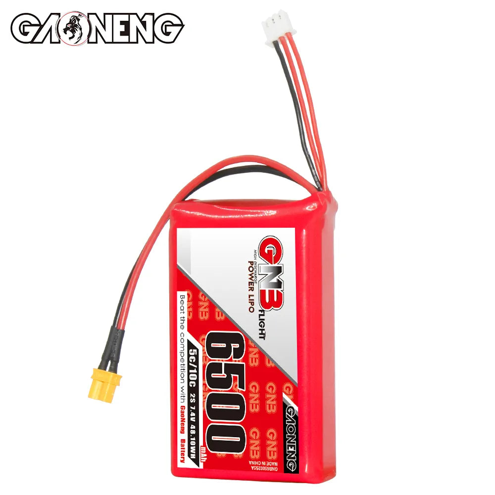 GNB 6500mAh 2S LiPo Battery XT30 (Fits Boxer/TX16S) [DG]