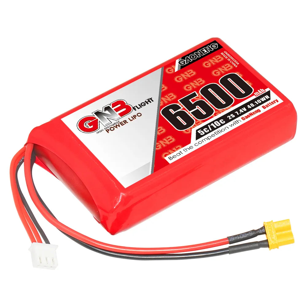 GNB 6500mAh 2S LiPo Battery XT30 (Fits Boxer/TX16S) [DG]