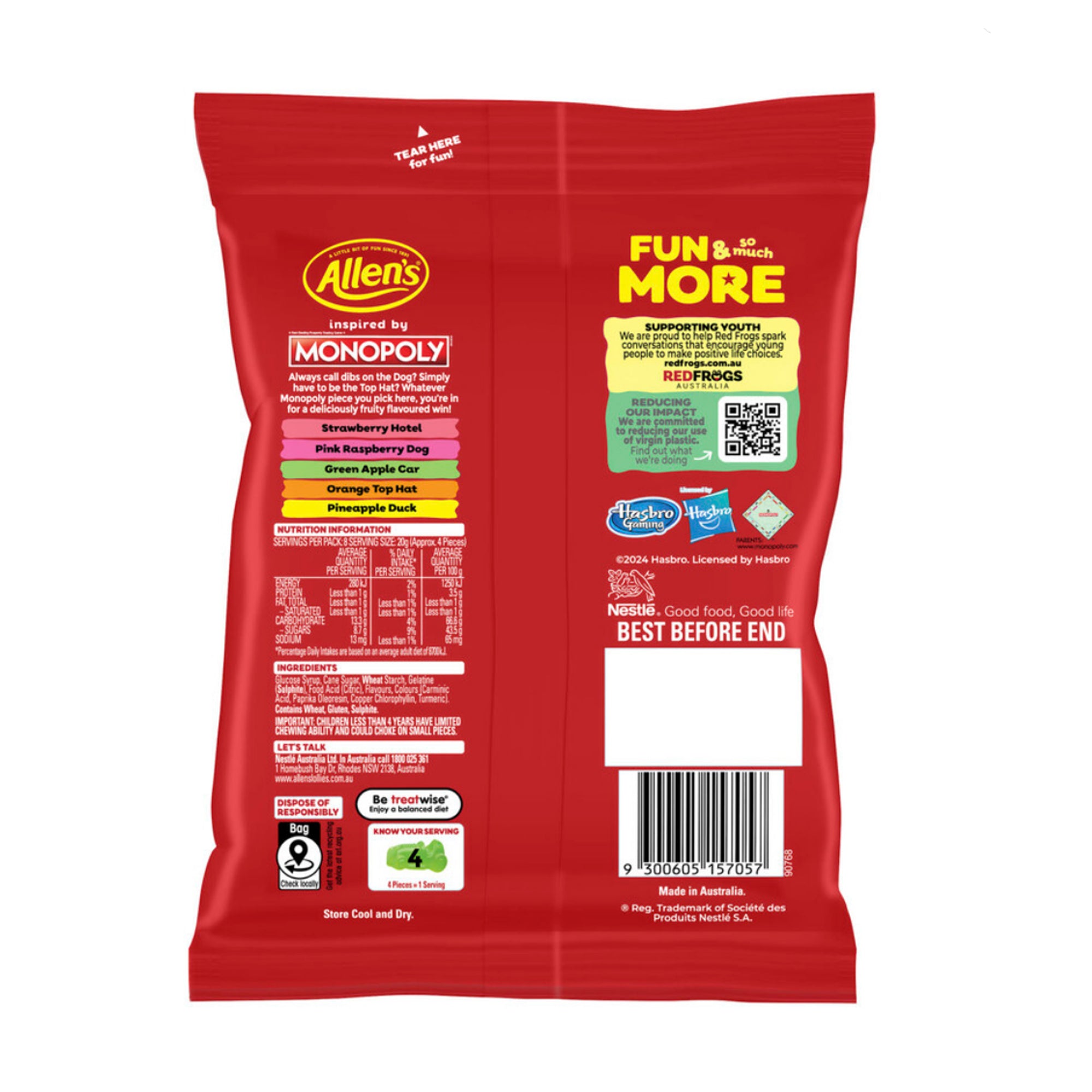 Allen's Monopoly 160g