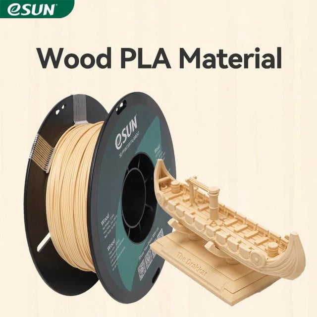 eSun Wood PLA 3D Print Filament 1.75mm 1kg