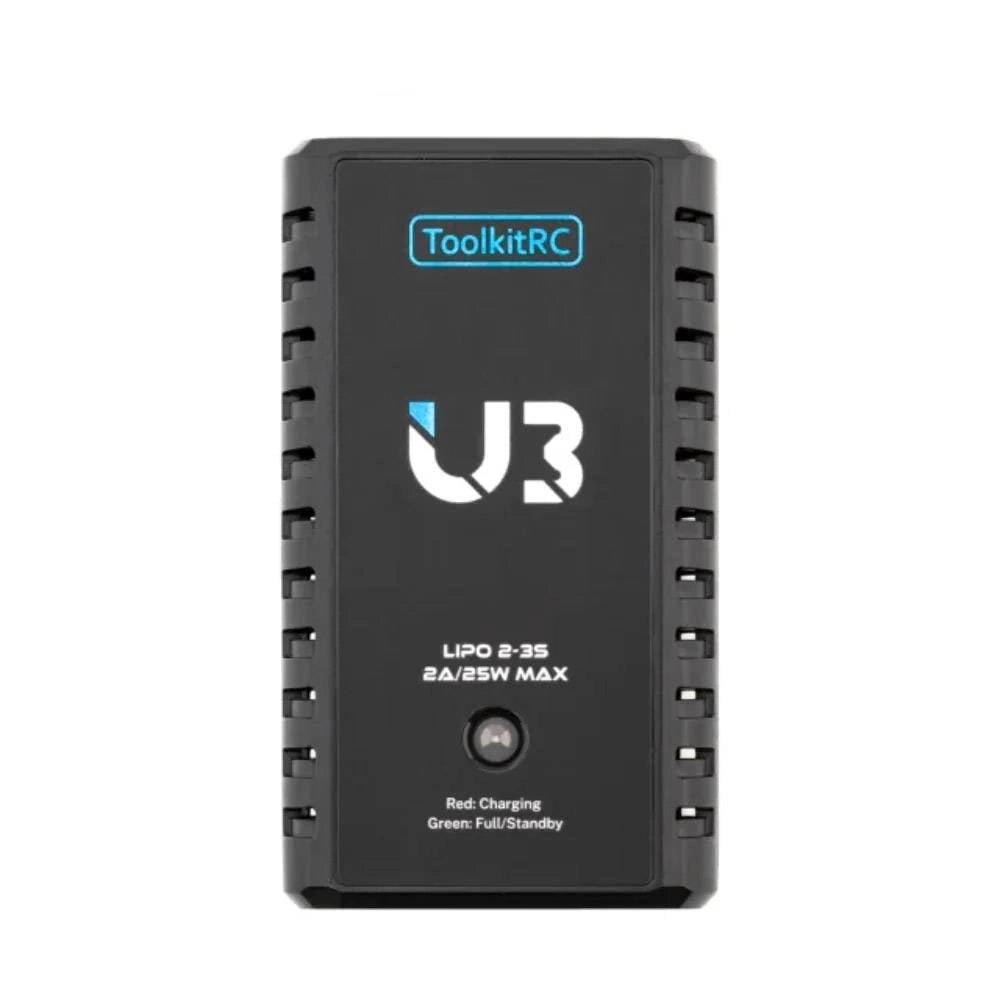 ToolkitRC U3 25W 2-3S USB-C Balance LiPo Charger