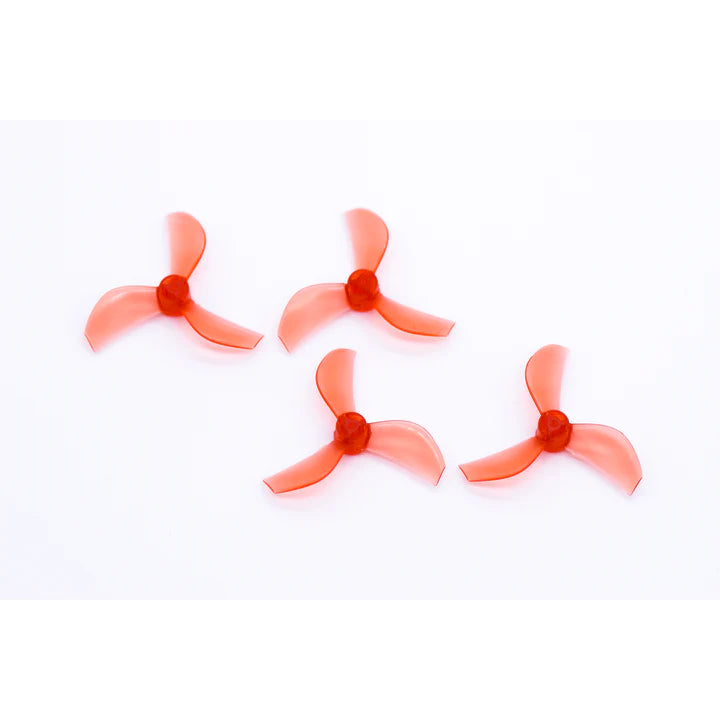 NewBeeDrone Azi (Tri Blade) Micro Propellers 31mm - 1.0mm Shaft (Set of 4)