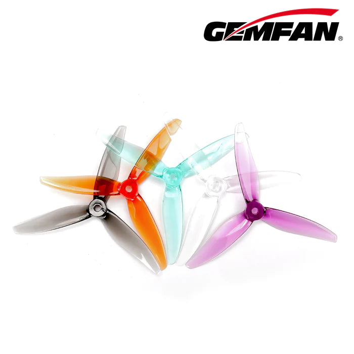 Gemfan Hurricane Durable 51277 3-Blade Propellers (2CW + 2CCW)