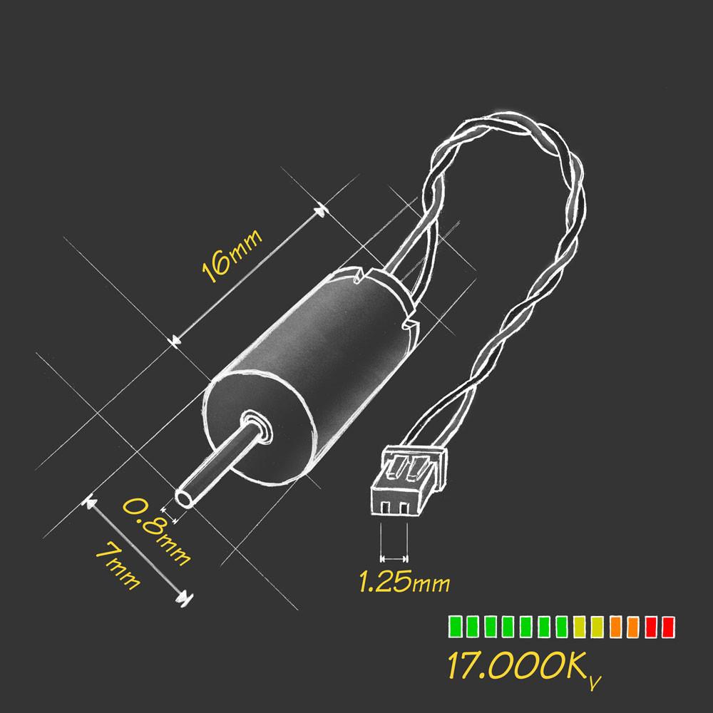 MMW Micro Motor Warehouse  CL-0716-17 coreless motor