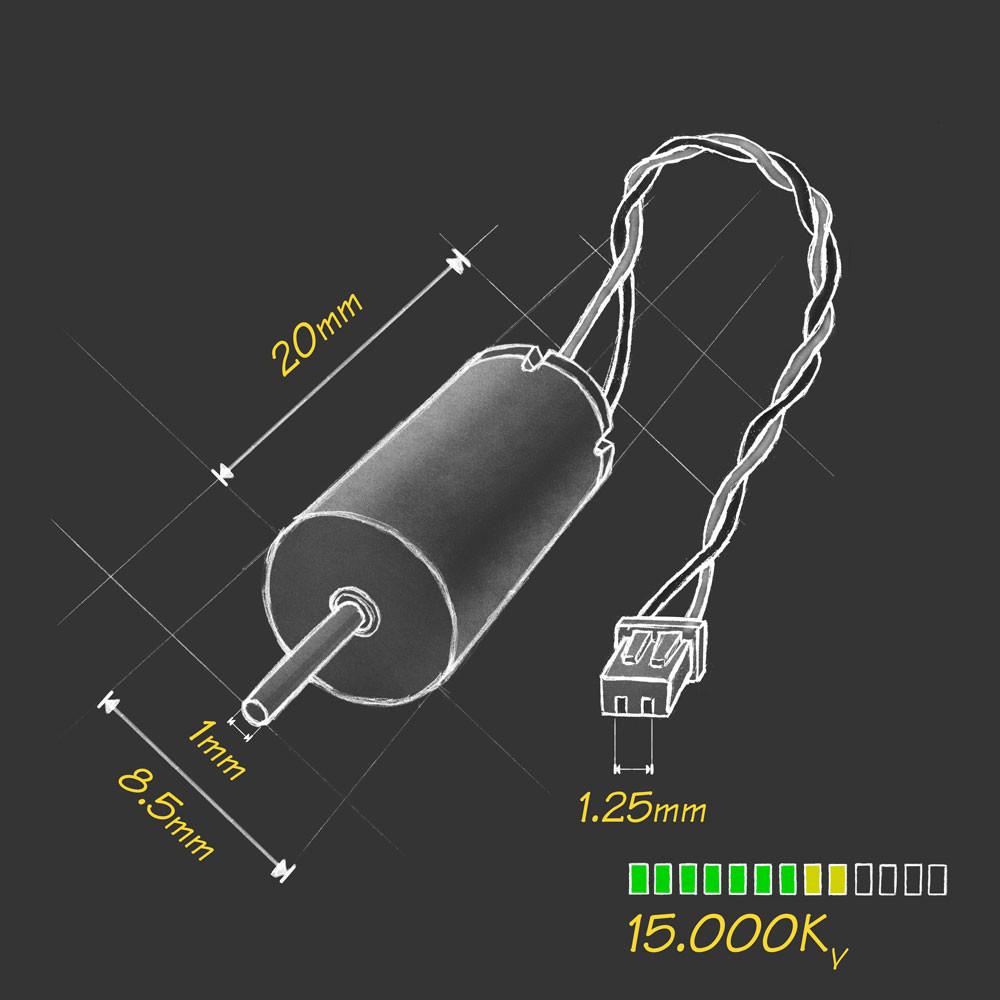 Micro Motor Warehouse CL-0820-15 coreless brushed motor