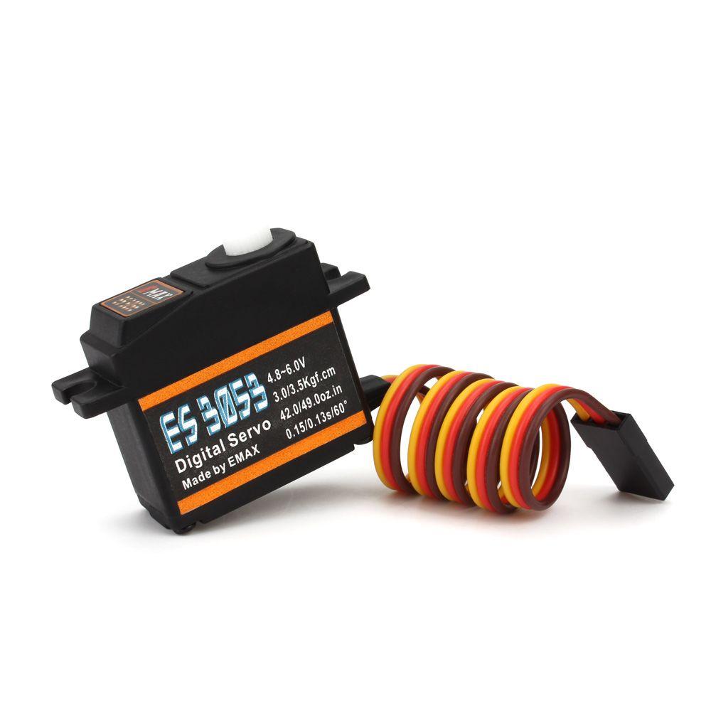 EMAX ES3053 17g 3.5kg 0.13sec 23T Plastic Gear Digital Servo ES3153 upgrade