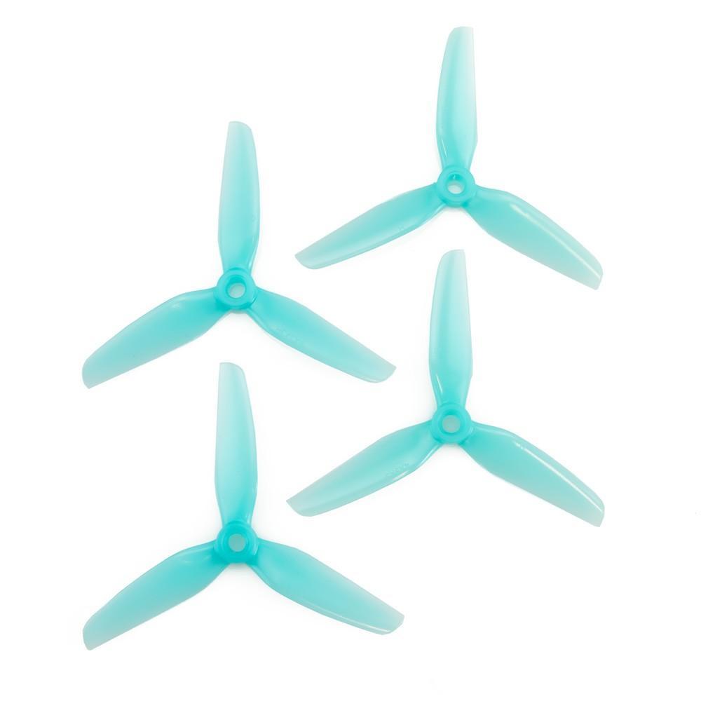 HQ Prop DP 4x3x3 Propellers 1 Pack (4 Pieces) Light Blue