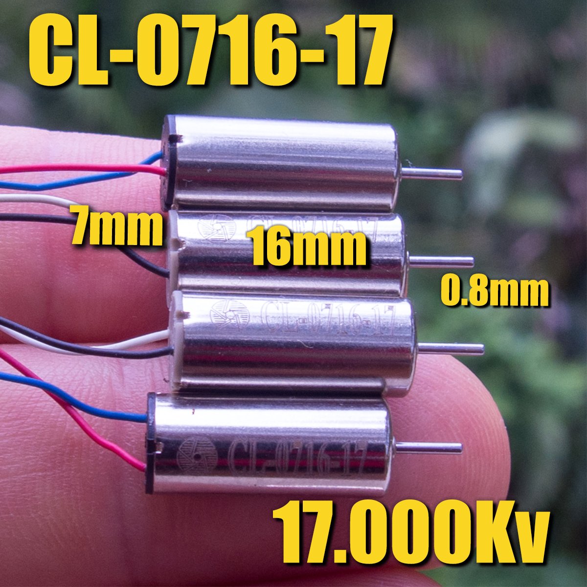 MMW Micro Motor Warehouse  CL-0716-17 coreless motor